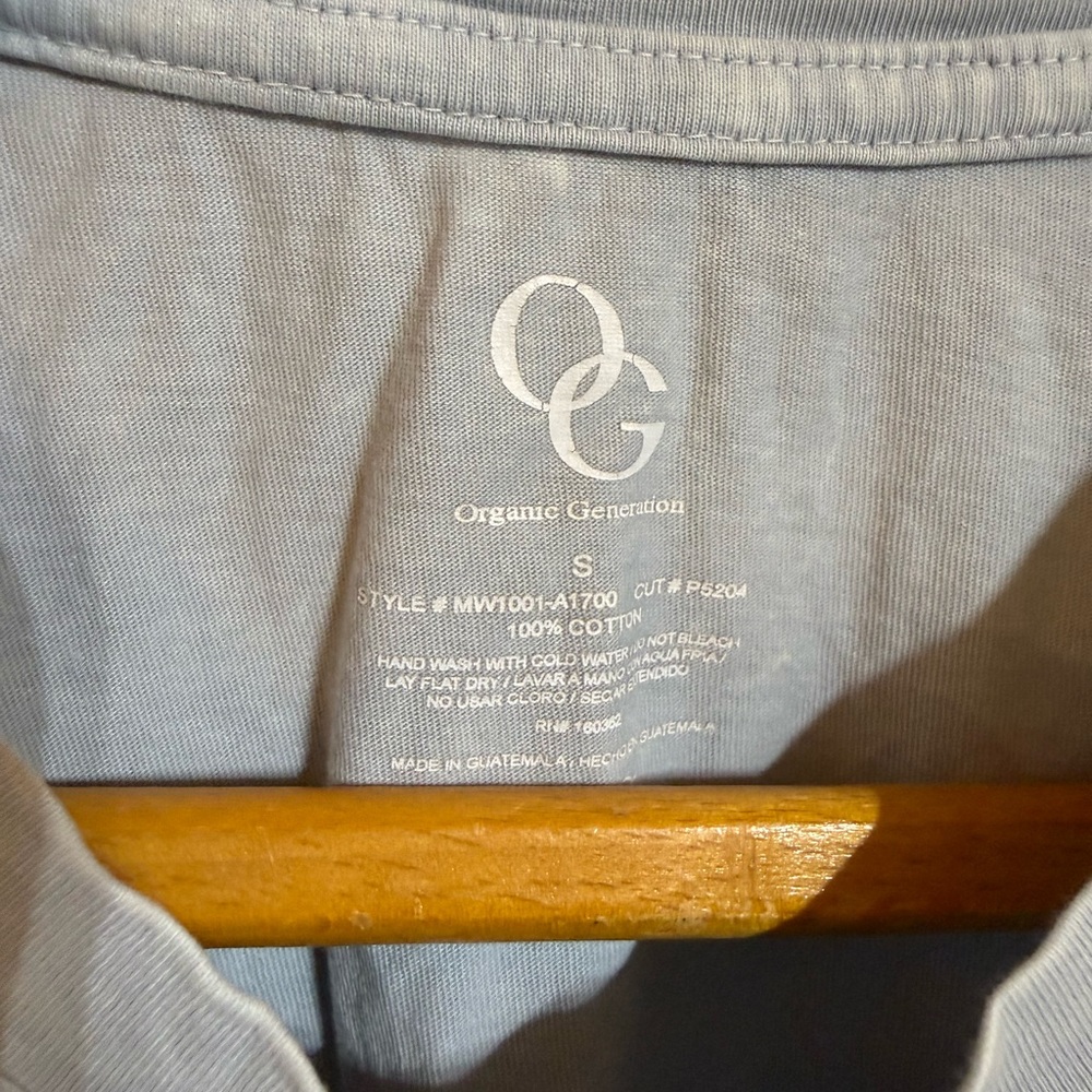 Organic Generation Blue Shirt - Picture 3 of 4